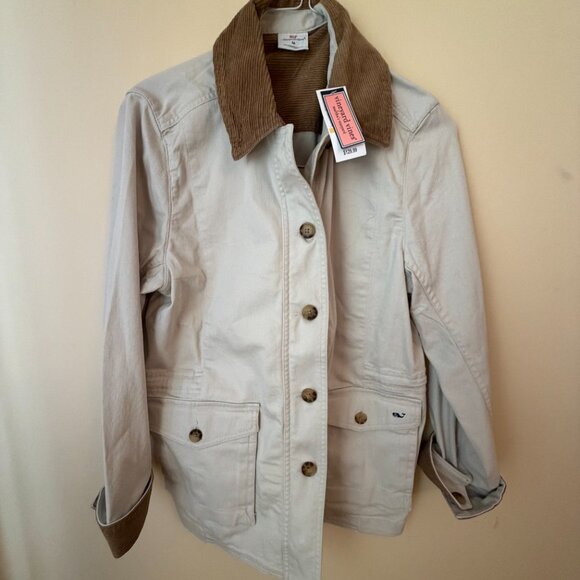 Vineyard Vines Herringbone Barn Jacket NWT New with Tags – Women’s M - Picture 3 of 10